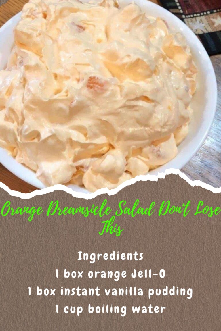 Orange Dreamsicle Salad | Easy & Creamy Dessert