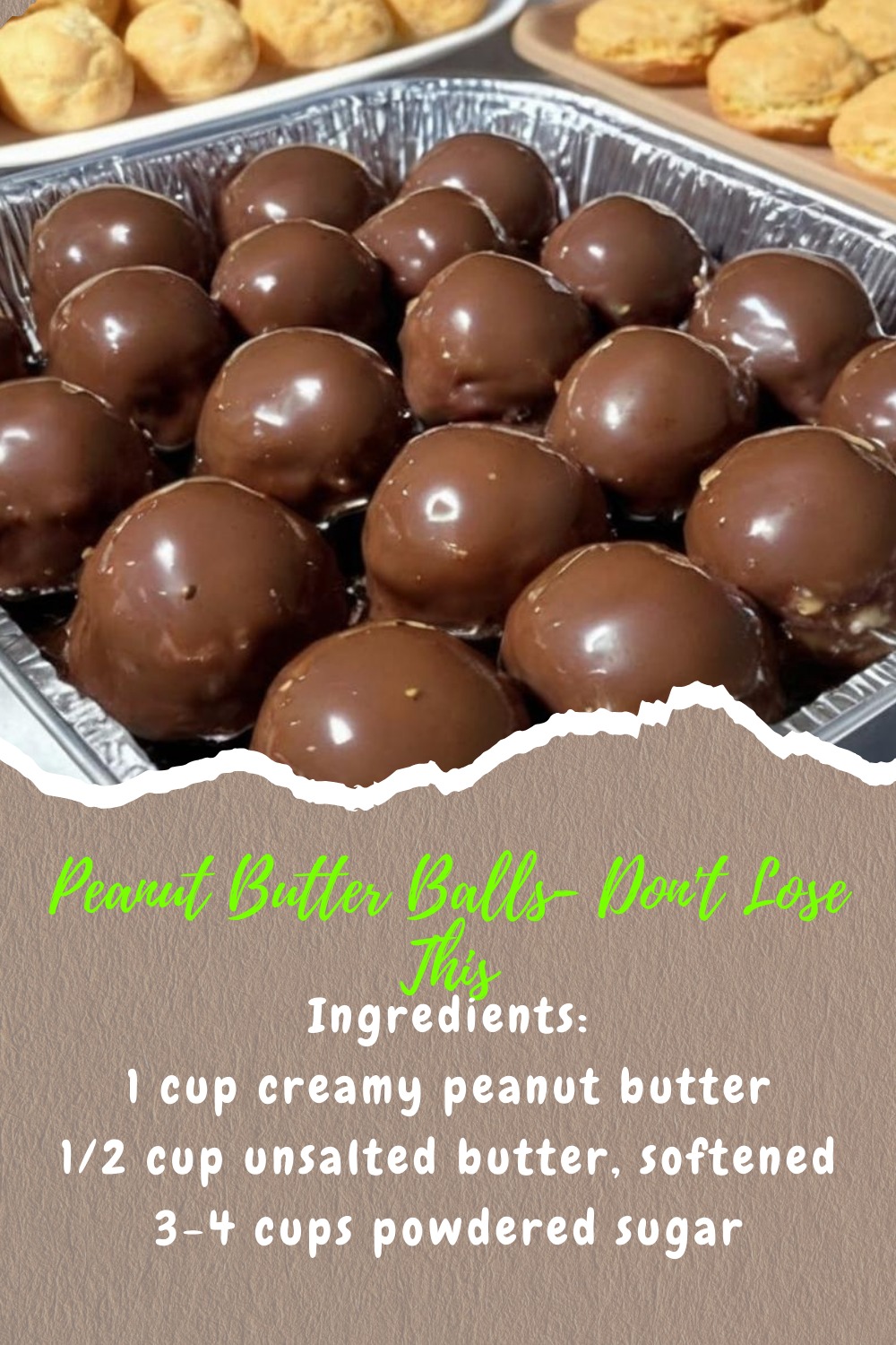 Peanut Butter Balls Recipe | Easy Classic Treat