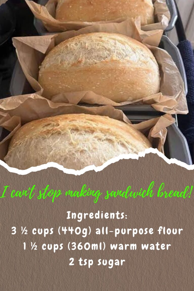 No-Knead Sandwich Bread | Soft & Easy Homemade Loaf