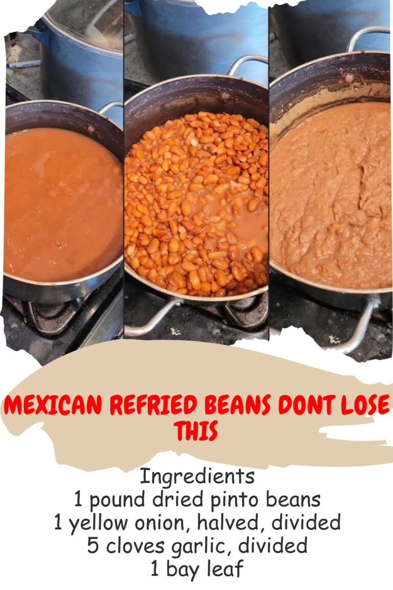 Mexican Refried Beans Recipe | Homemade & Delicious