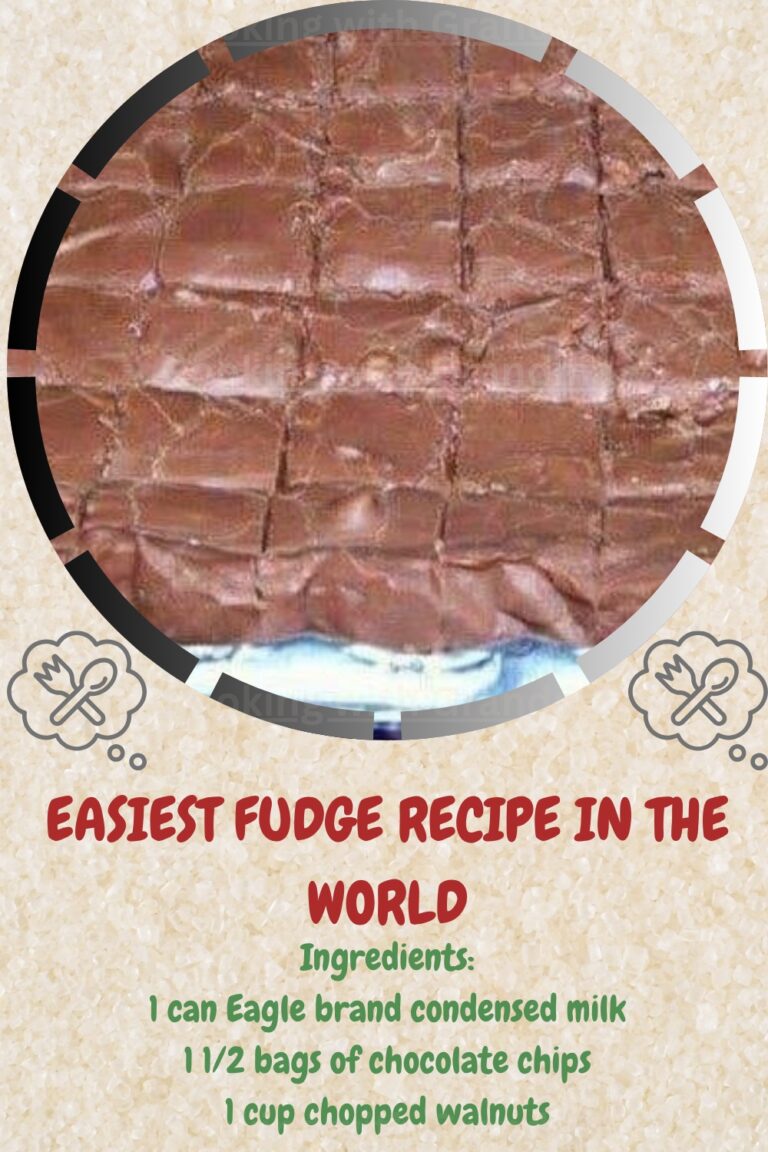 Easiest Fudge Recipe in the World | Simple Microwave Fudge