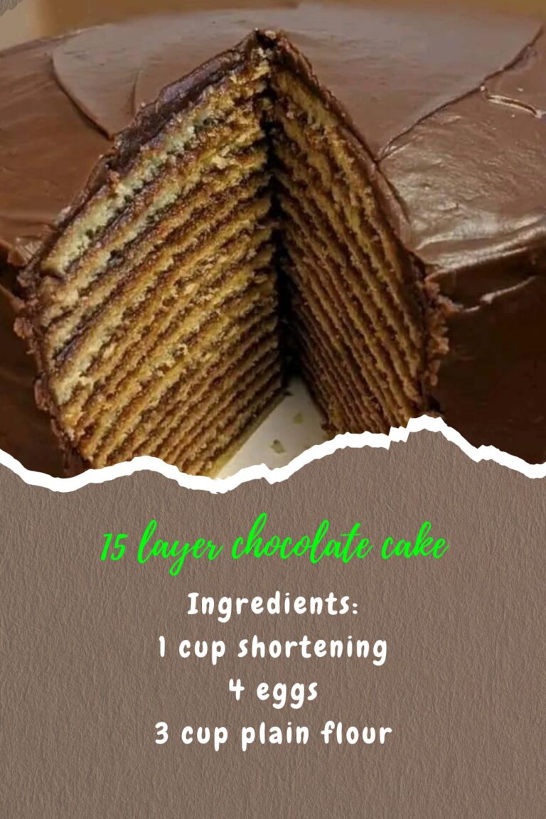 Old-Fashioned 15-Layer Chocolate Cake | Southern Classic Recipe