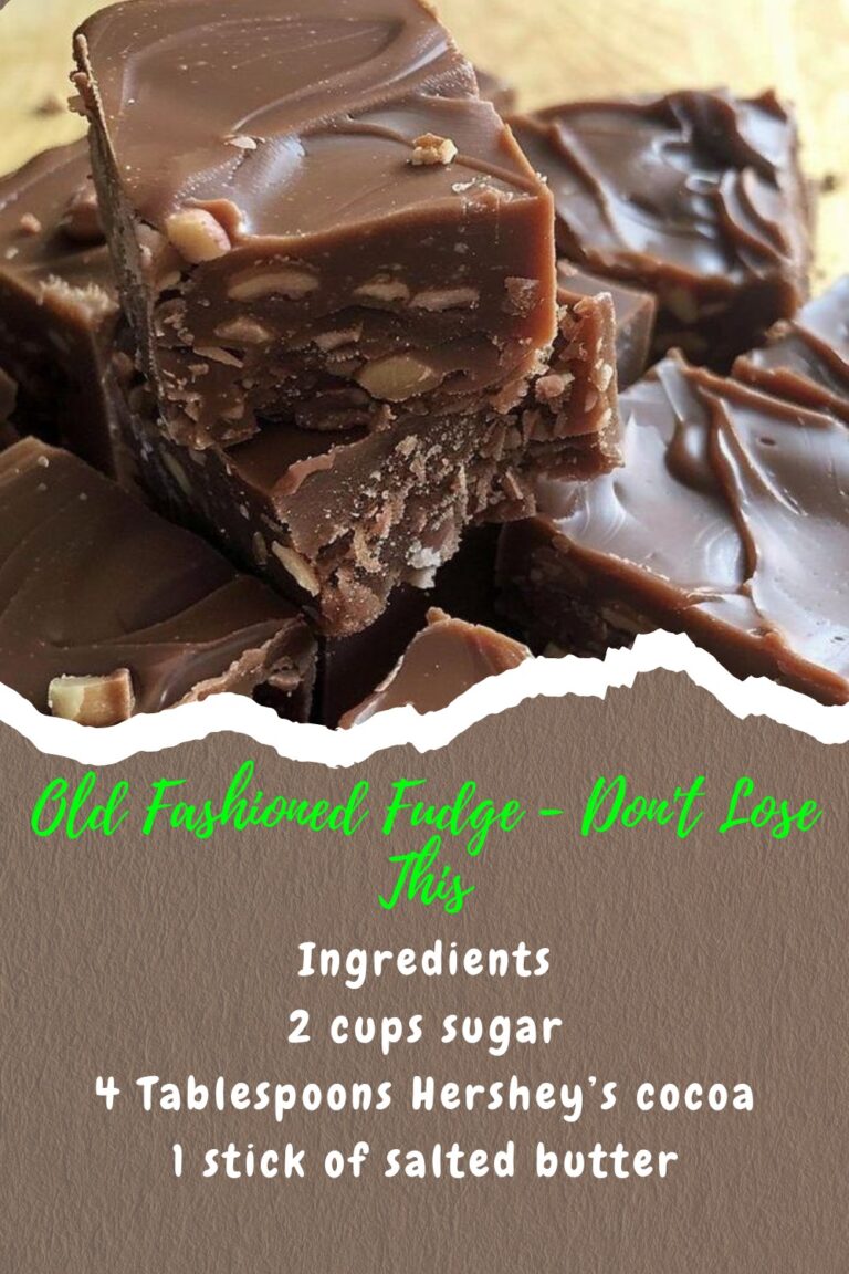 Old-Fashioned Fudge Recipe – Quick, Creamy, Chocolatey