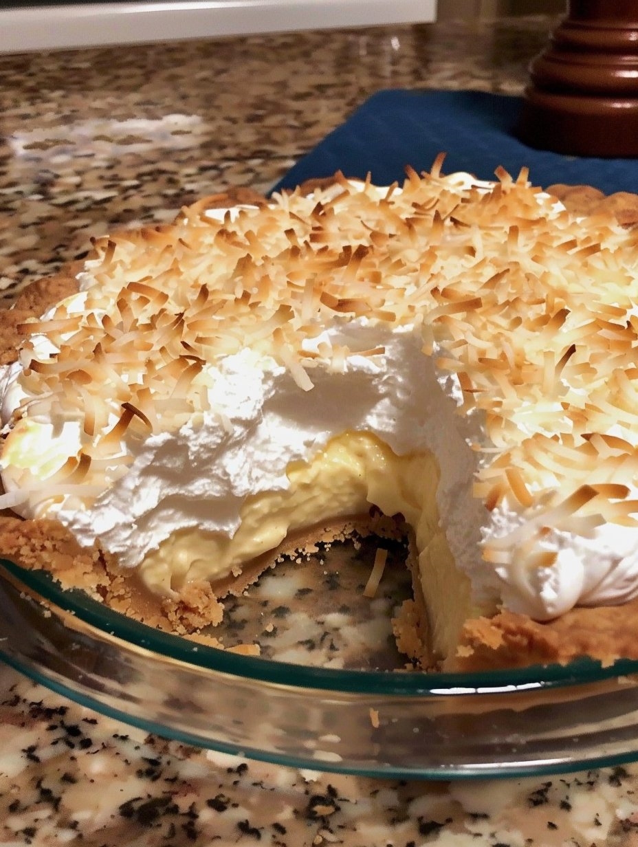 Grammie's Coconut Pie Recipe with Meringue